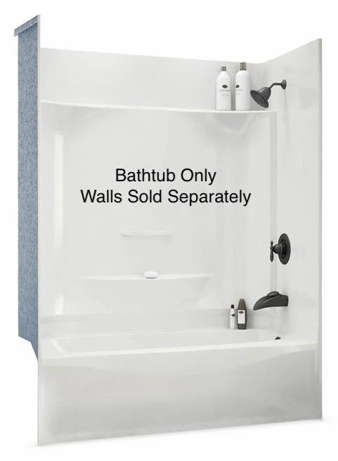 KDTS 32" x 60" RH Drain Pinned Bathtub (Tub Only) - White 145016-000-002-095 Maax