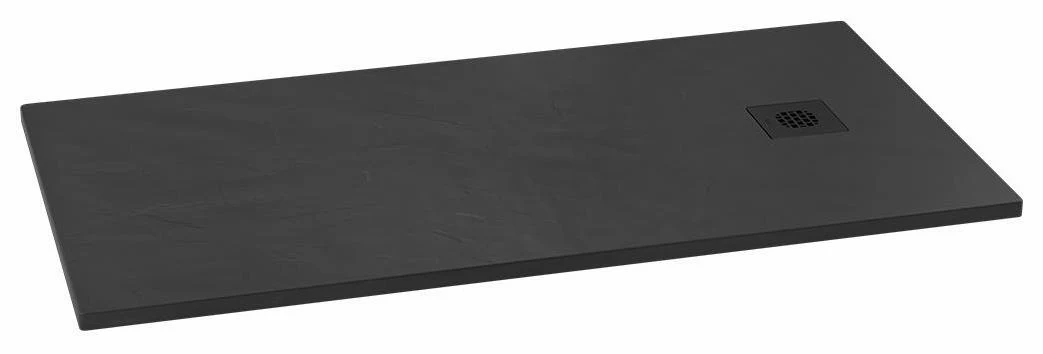 Lauza 60 x 32 Castylat Textured Shower Base - Black BW2092-260 Kalia