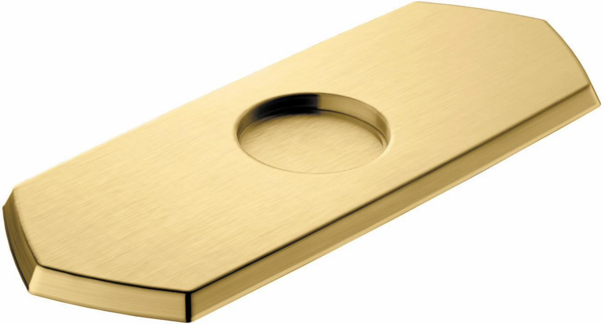 Locarno Base Plate For Single Hole Faucet - Brushed Gold Optic 04819250 Hansgrohe