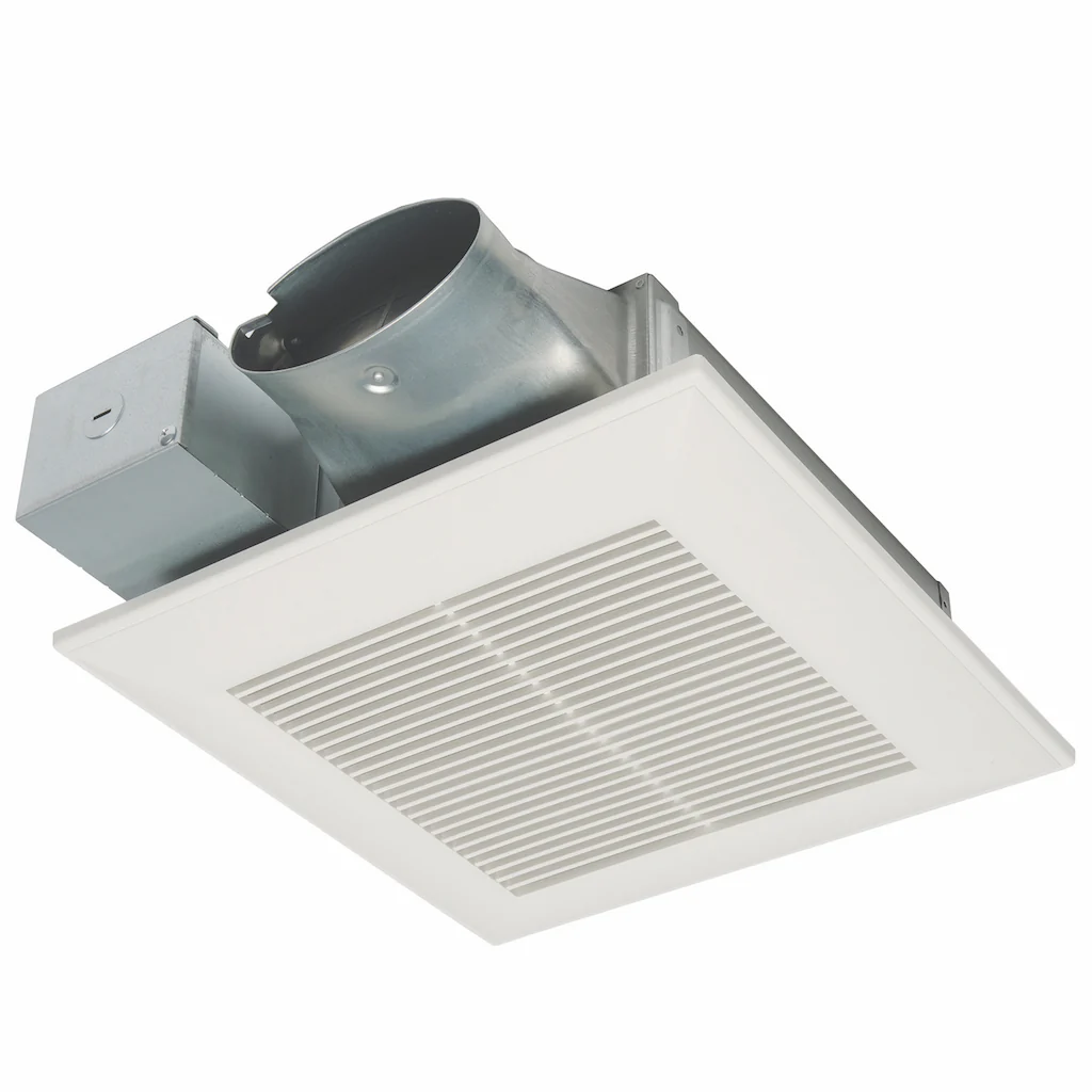 WhisperValue DC 80/100 CFM Bathroom Fan - White FV0810VSS1 Panasonic