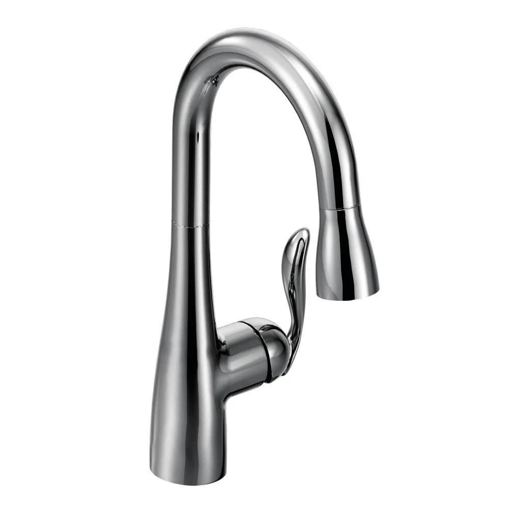 Arbor Bar Faucet with Pulldown Spray - Chrome 5995 Moen
