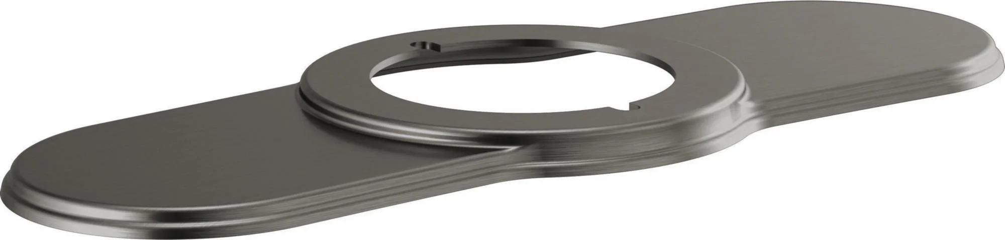 Invari Deck Plate for Single Hole Bathroom Faucet - Luxe Steel RP100324SL Brizo