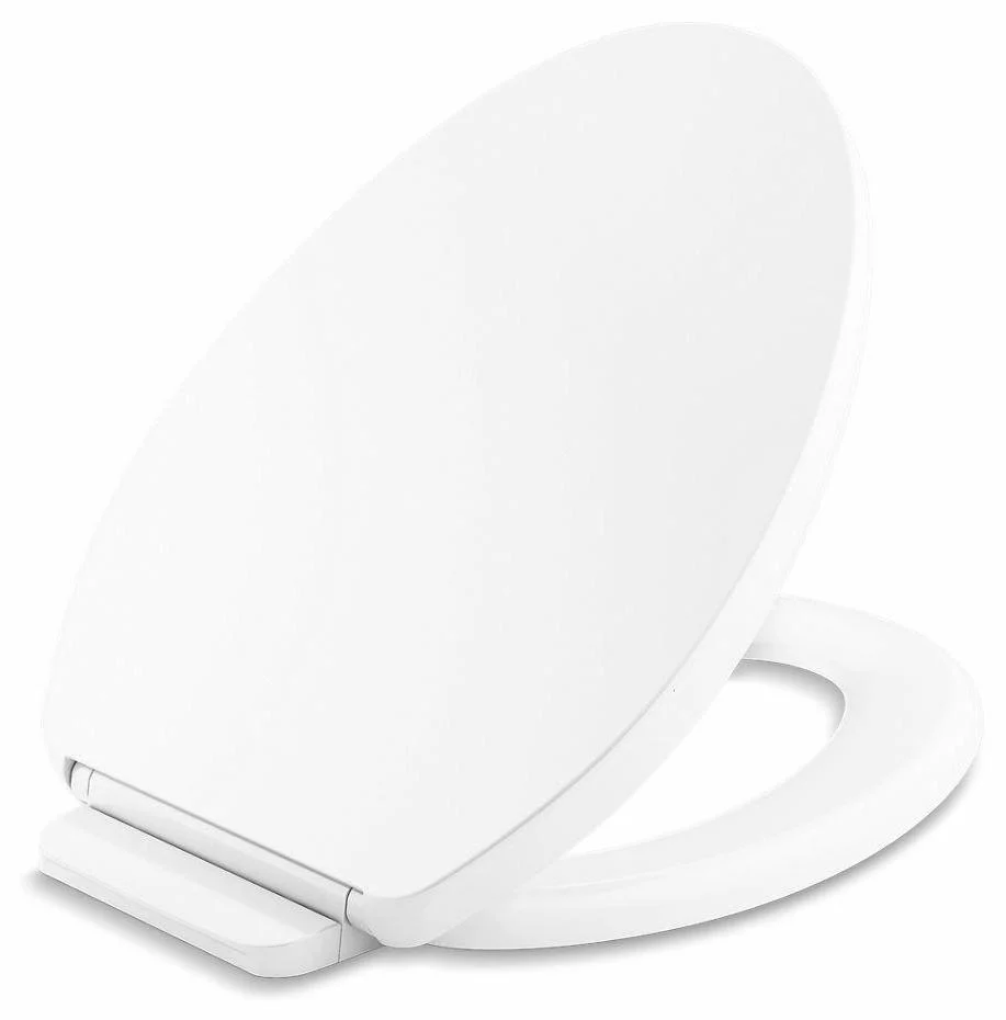 Impro ReadyLatch Quiet-Close Elongated Toilet Seat - White 26801-0 Kohler