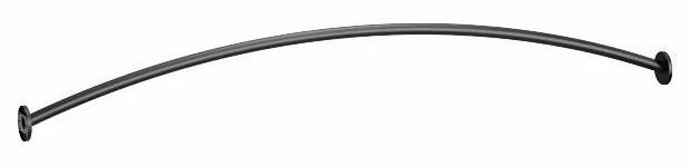 5' Curved Shower Rod - Matte Black CSR2145BL Moen
