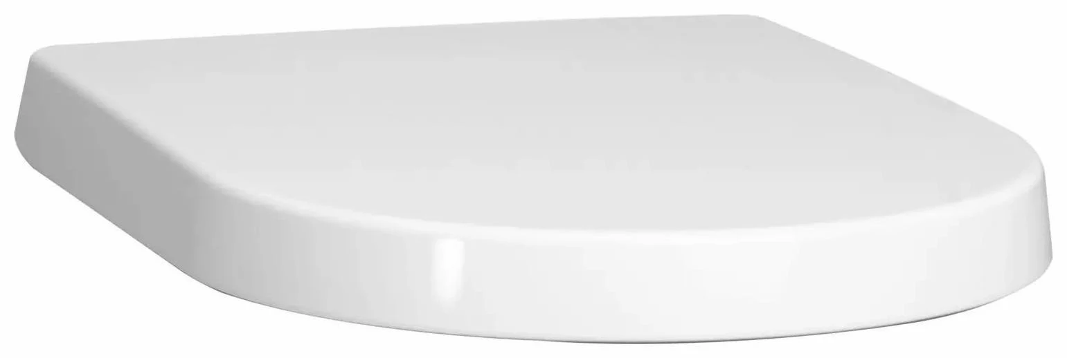 Seagram Elongated Toilet Seat with Soft Close - Canvas White 5035A10G.415 DXV