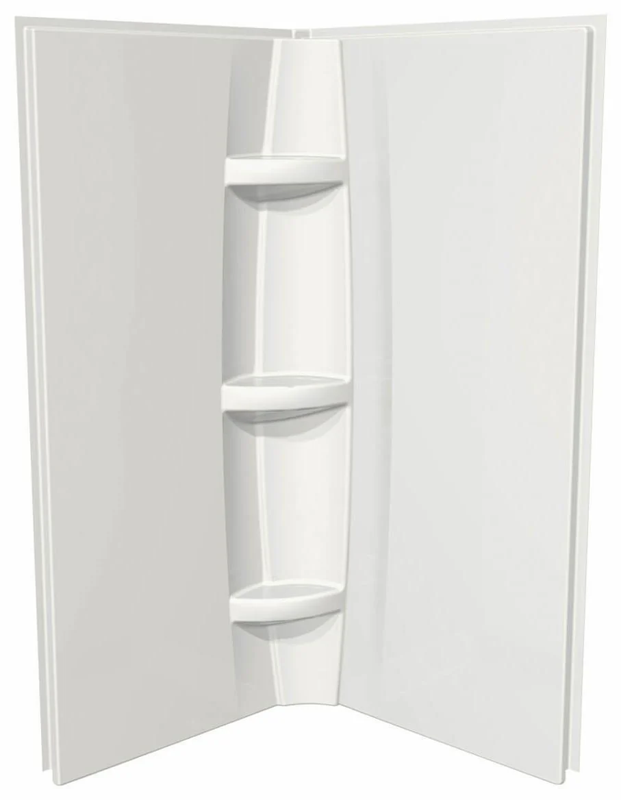 40" x 72" 2-Piece Shower Side Wall Kit - White 105066-000-001-000 Maax