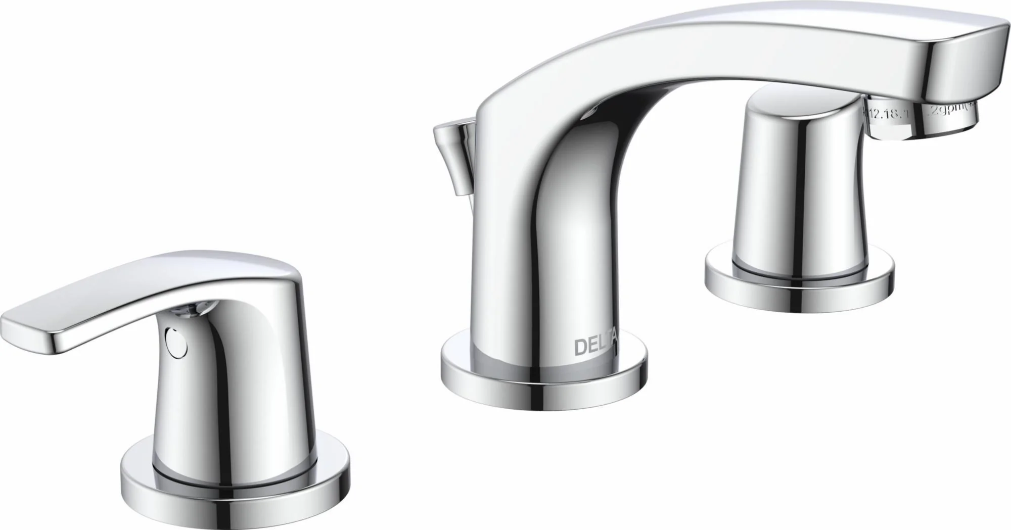 Wynne Widespread Bathroom Faucet - Chrome 3534LF Delta