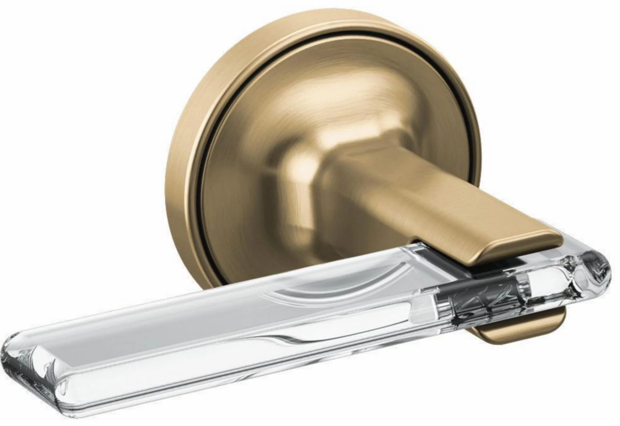 Allaria 2-Handle Wall Mount Tub Filler Lever Handle Kit HL70468-GLCL Brizo