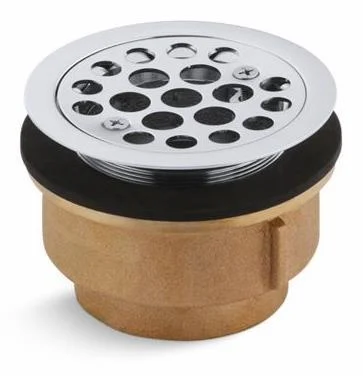 Service Sink Strainer tapped for 2" NPT - Polished Chrome 9142-CP Kohler