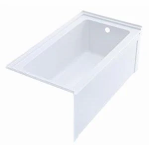 Langley 60" RH Drain Alcove Tub - White AC3621R-0 Hytec