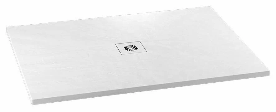 Lauza 48 x 36 Castylat Textured Shower Base - Matte White BW1965-220 Kalia