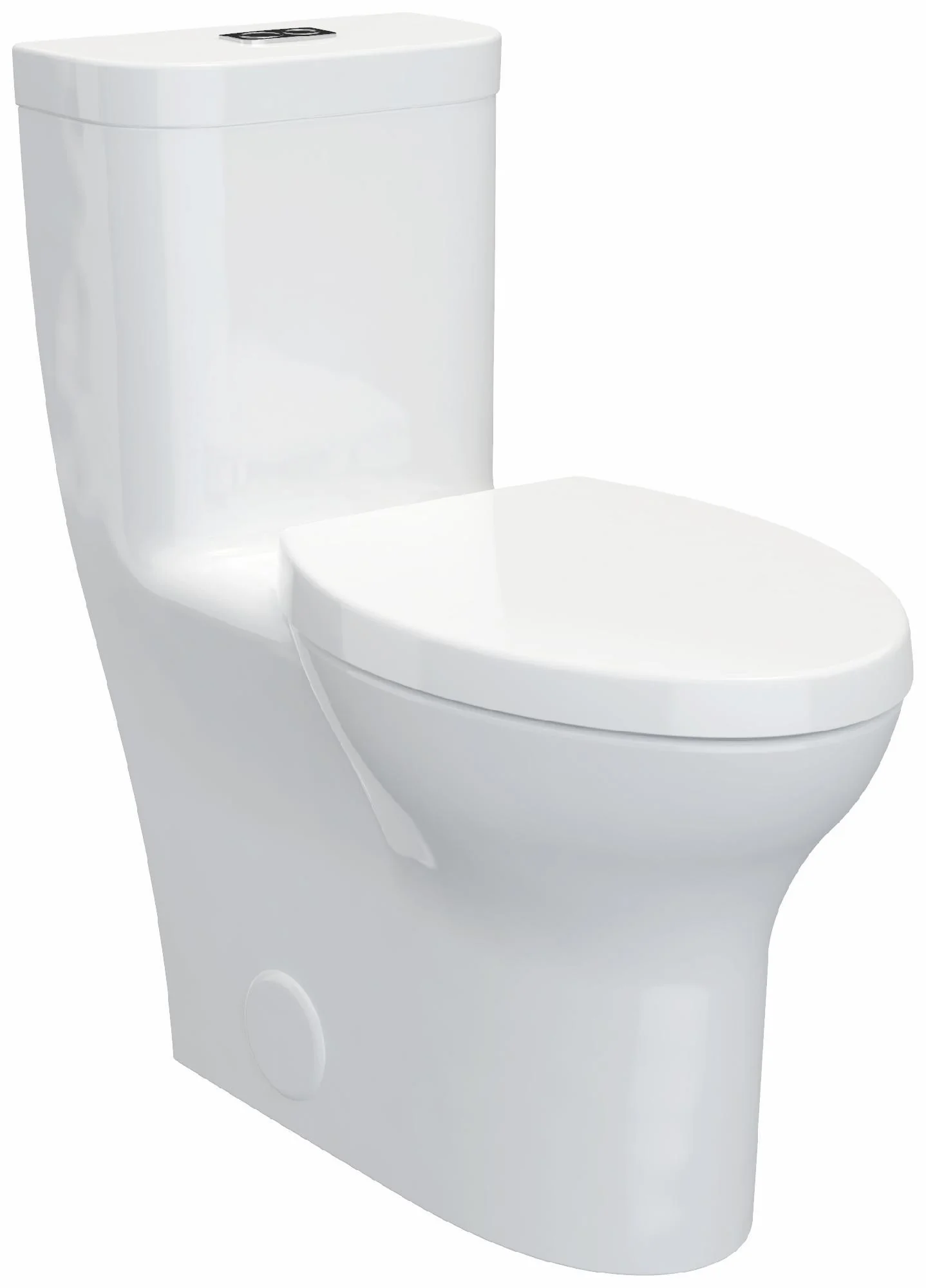 Equility Comfort Height 1-Piece Elongated Dual Flush Toilet - Canvas White D22690A200.415 DXV