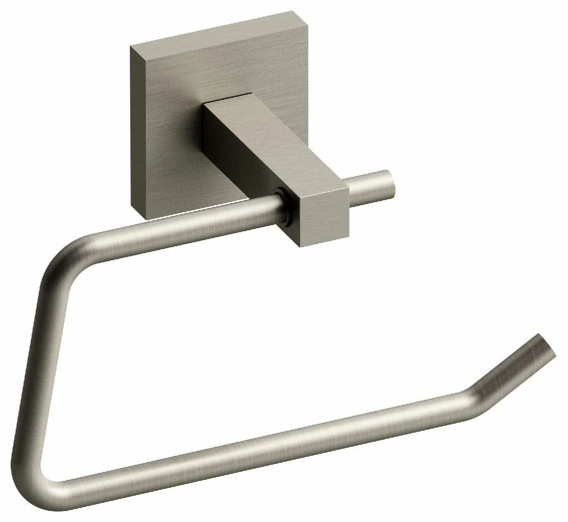 Kubik Toilet Paper Holder - Brushed Nickel KS3BN RIOBEL