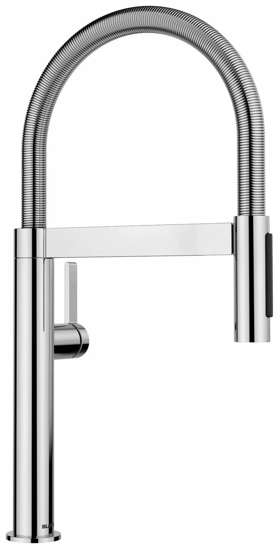 BlancoCulina II Mini Pre-Rinse Kitchen Faucet with Spring Pulldown Spray - Chrome 527480 Blanco