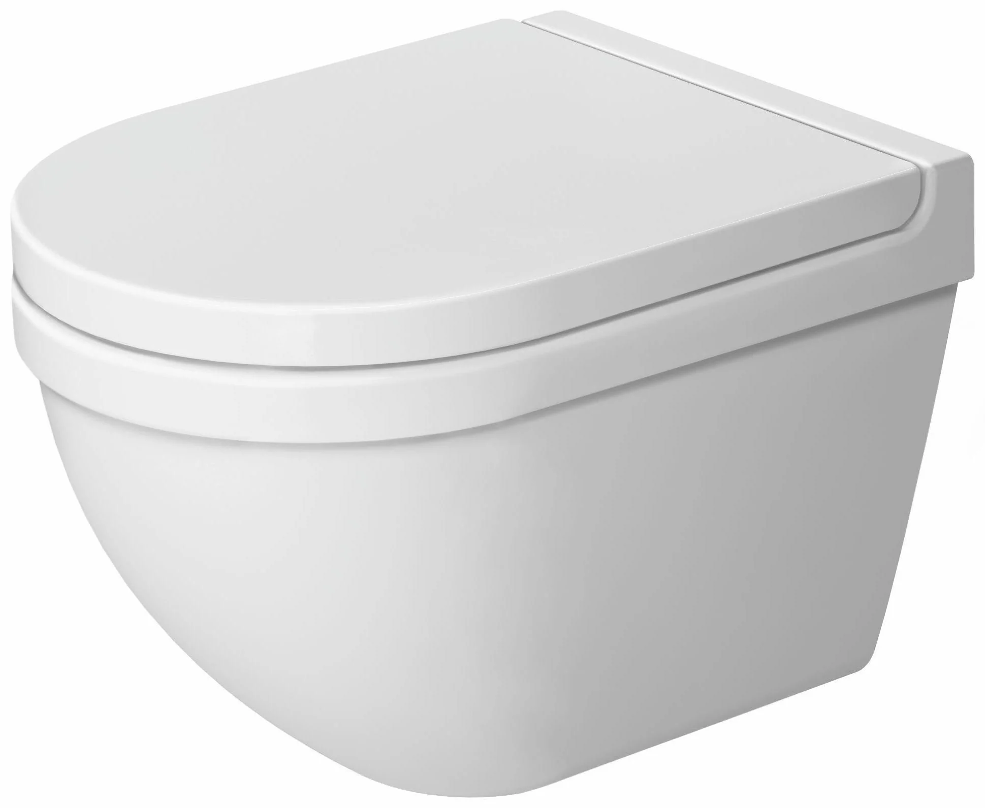 Starck 3 Wall Mount Compact Toilet Bowl - White 2227090092 Duravit