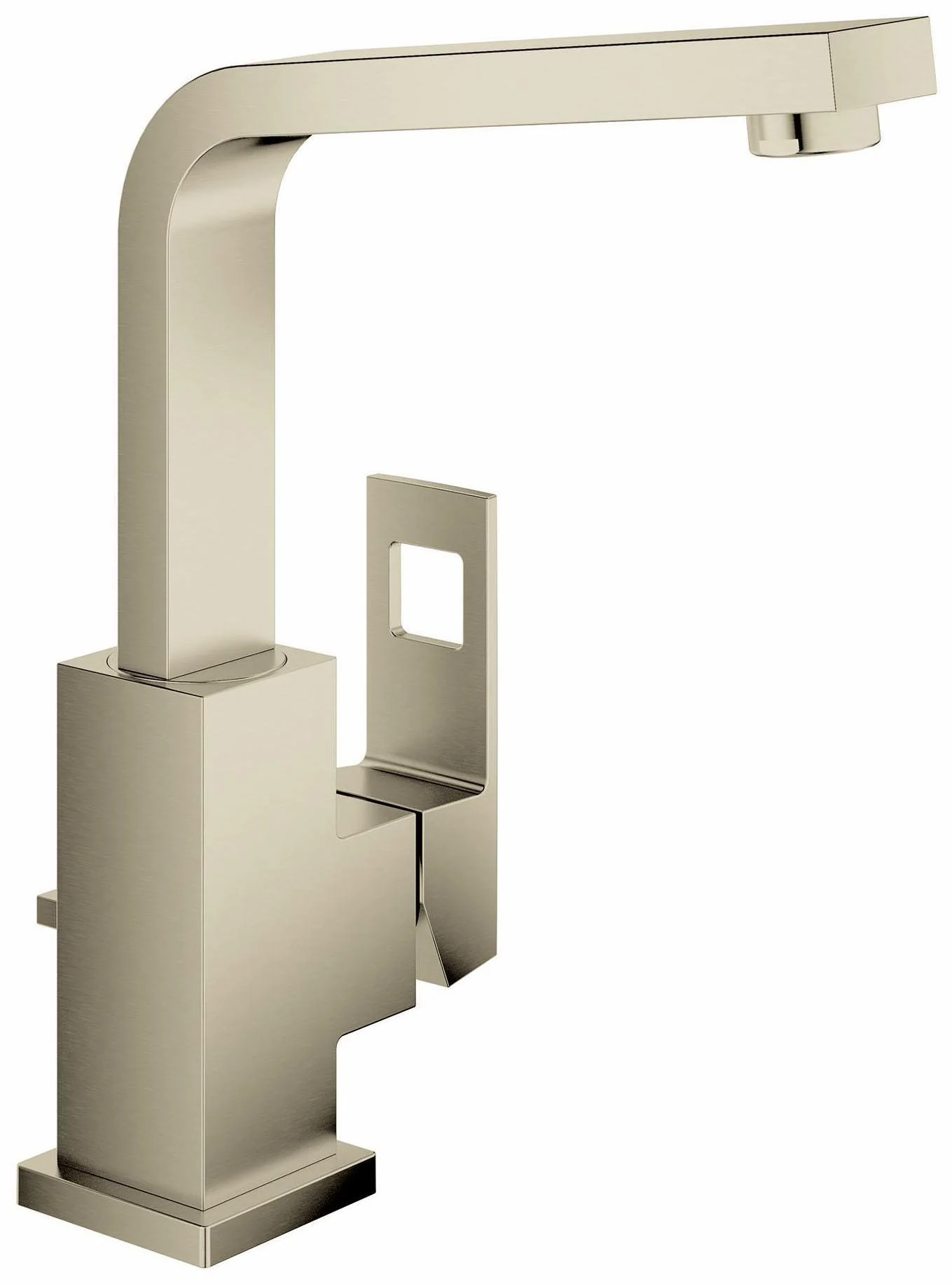 Eurocube Centerset Bathroom Faucet - BRUSHED NICKEL 23184ENA Grohe