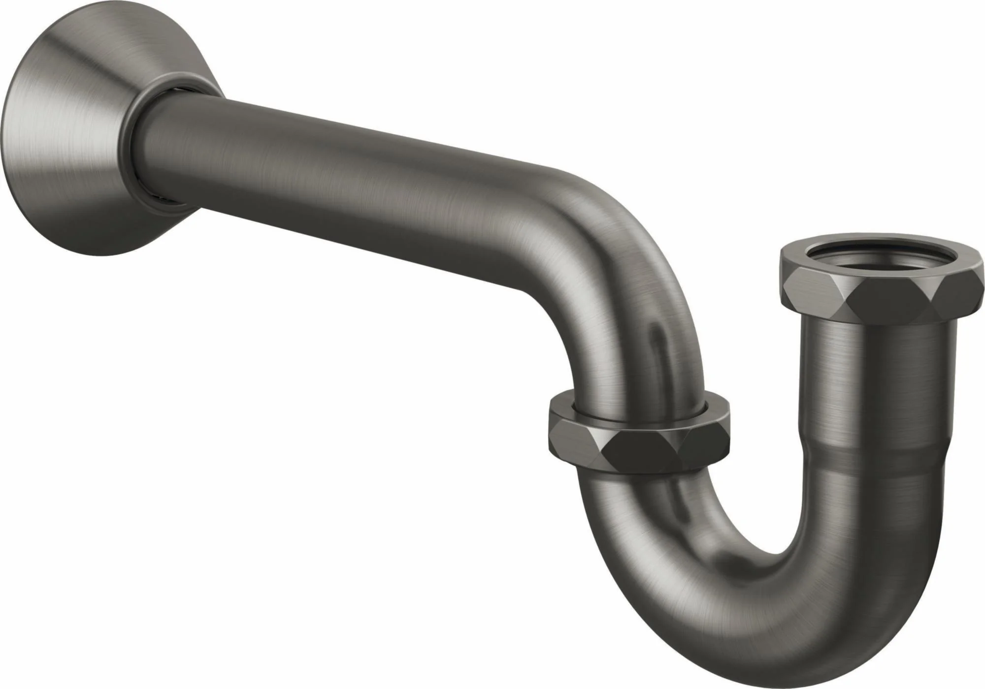 20 Gauge P-Trap with Flange - Luxe Steel BT031141-SL Brizo