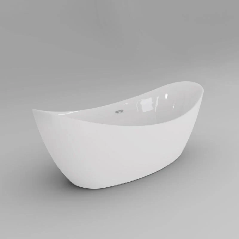 Hayden 69" x 29" x 29-3/4" Freestanding Bathtub - White 44347 Acritec