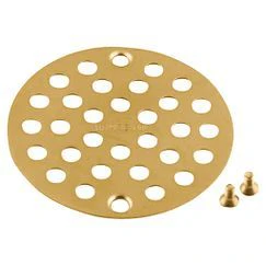 4" Shower Drain Cover - Brushed Gold 102763BG Moen
