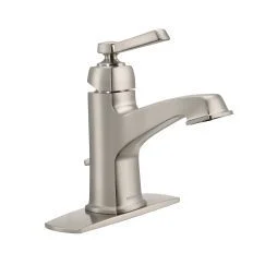 Boardwalk Single Hole Bathroom Faucet - Spot Resist Brushed Nickel WS84805SRN Moen