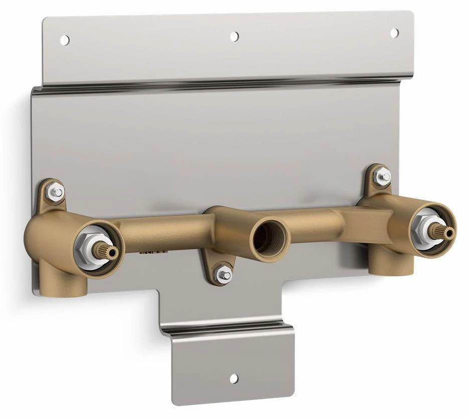 Parallel 2-Handle Wall Mount Tub Faucet Valve 20716-K-NA Kohler