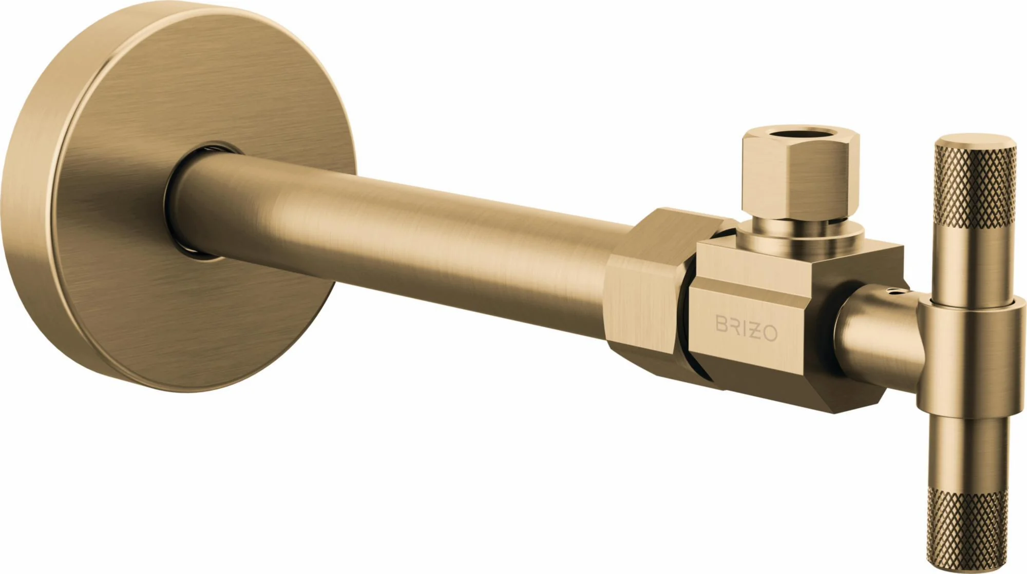 Angled Supply Stop Valve with Cross Handle BT022205-GL Brizo