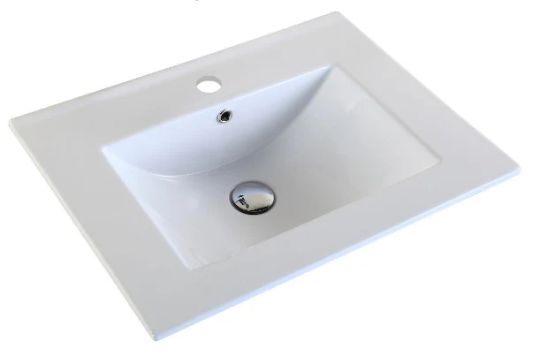 24" x 18" Ceramic Sink Top (UPC Approved) - White CTB2418 Duval