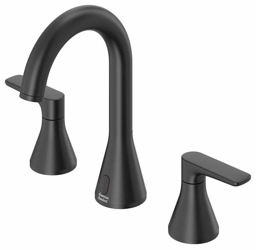 Aspirations Widespread Bathroom Faucet - Matte Black 7061857.243 American Standard