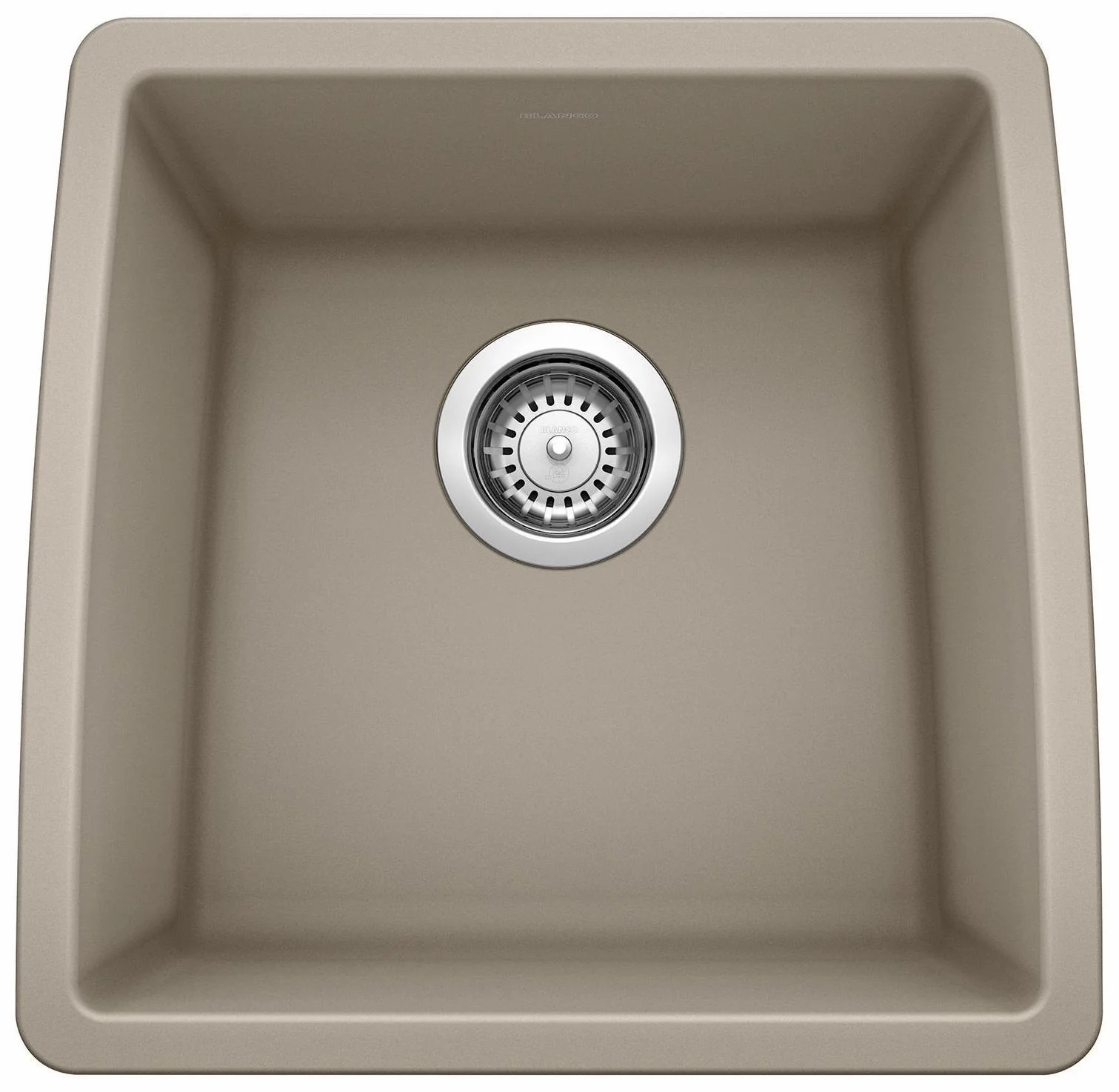 Performa U 1 Bowl Undermount Silgranit Bar Sink - Truffle 401843 Blanco
