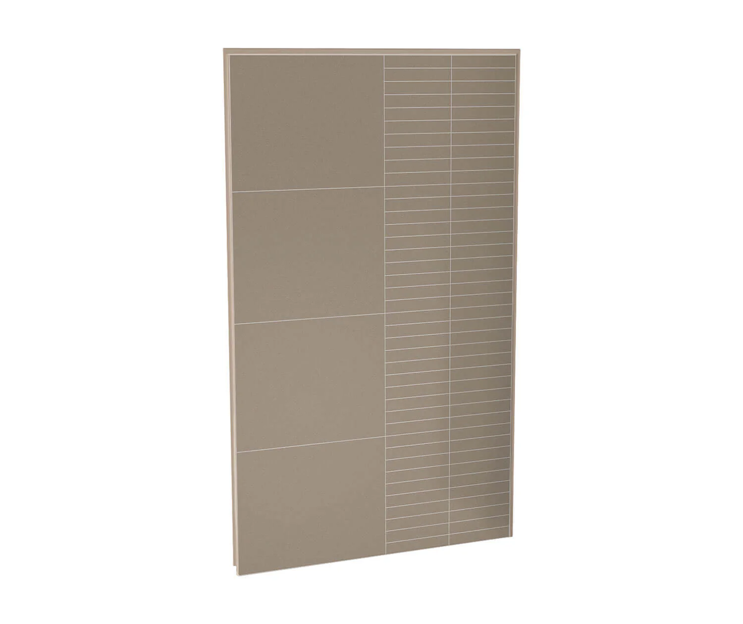 Utile 48" x 80" Shower Back Wall - Taupe 103421-306-512-000 Maax