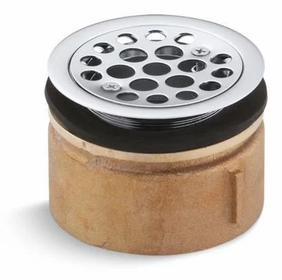 Service sink strainer tapped for 3" NPT - Polished Chrome 9146-CP Kohler
