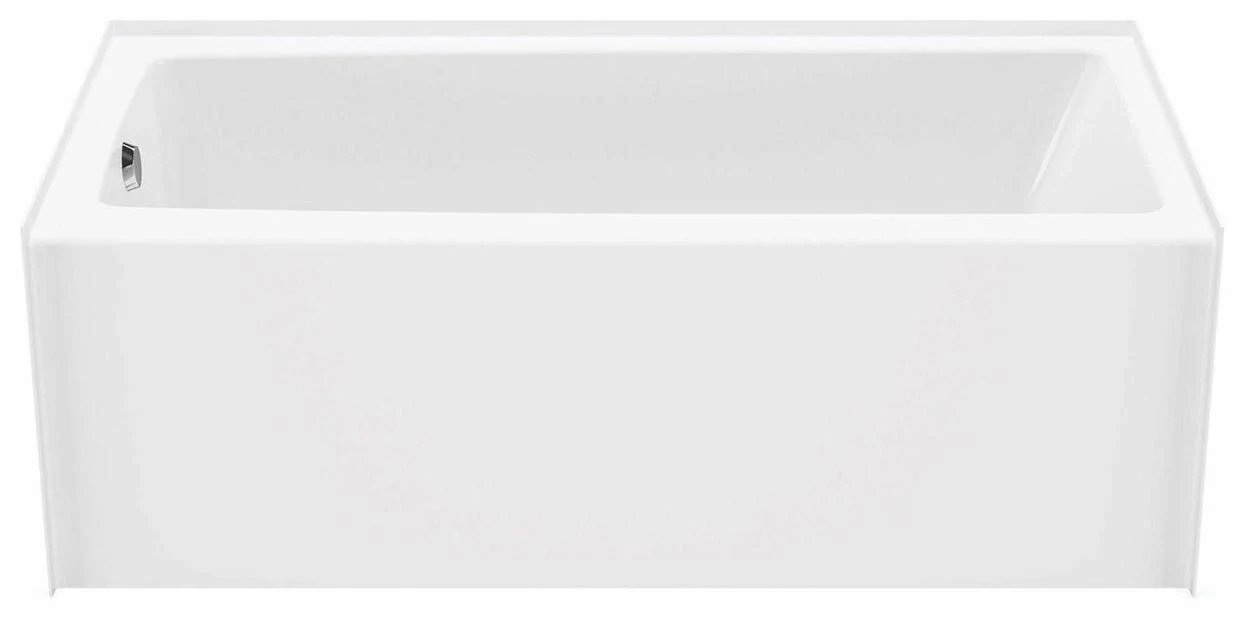 Mackenzie 60" x 32" AcrylX Alcove Tub with RH Drain - White 106669-000-002-105 Maax