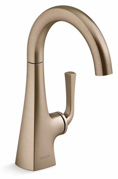 Graze Beverage Faucet - Vibrant Brushed Bronze 24134-BV Kohler