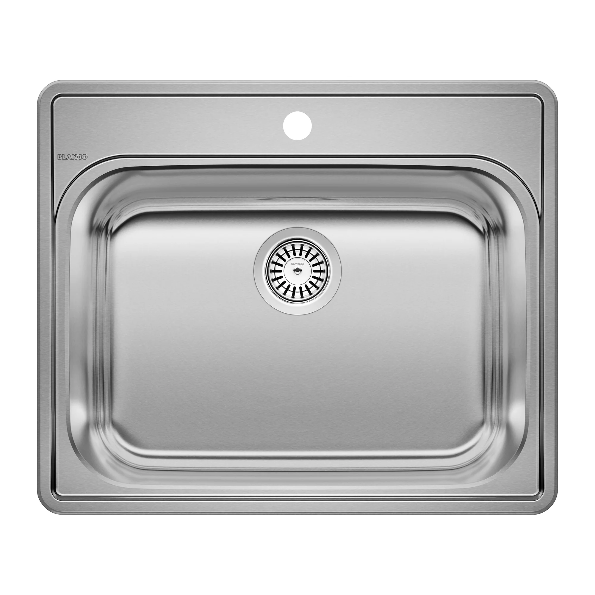 Essential Deep Bowl 1-Hole Utility/Laundry Sink - Stainless 401201 Blanco