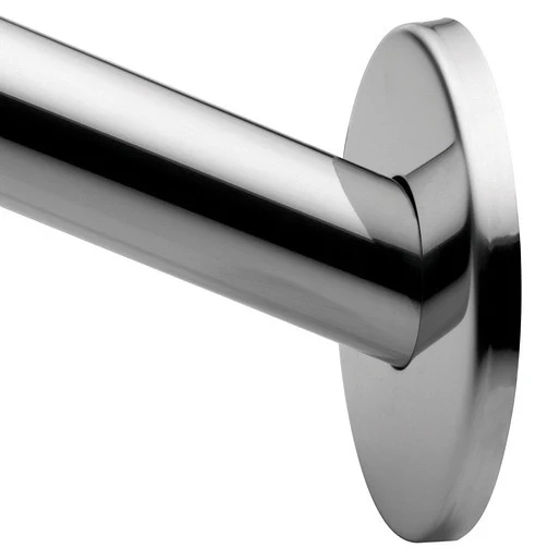 5' Curved Shower Rod (Rod Only) - Polished Stainless Steel 2-102-5PS Moen