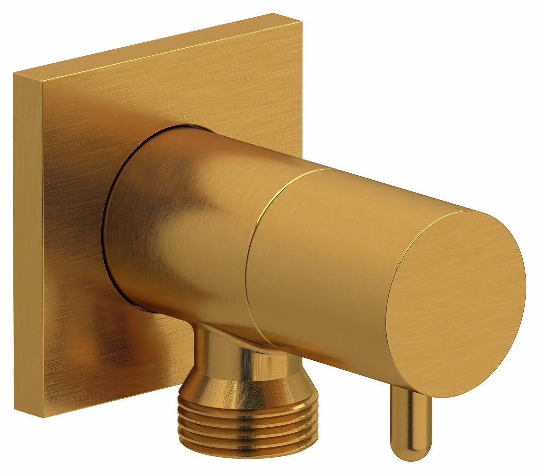 Handshower Outlet With Shutoff Valve - Brushed Gold 760BG RIOBEL