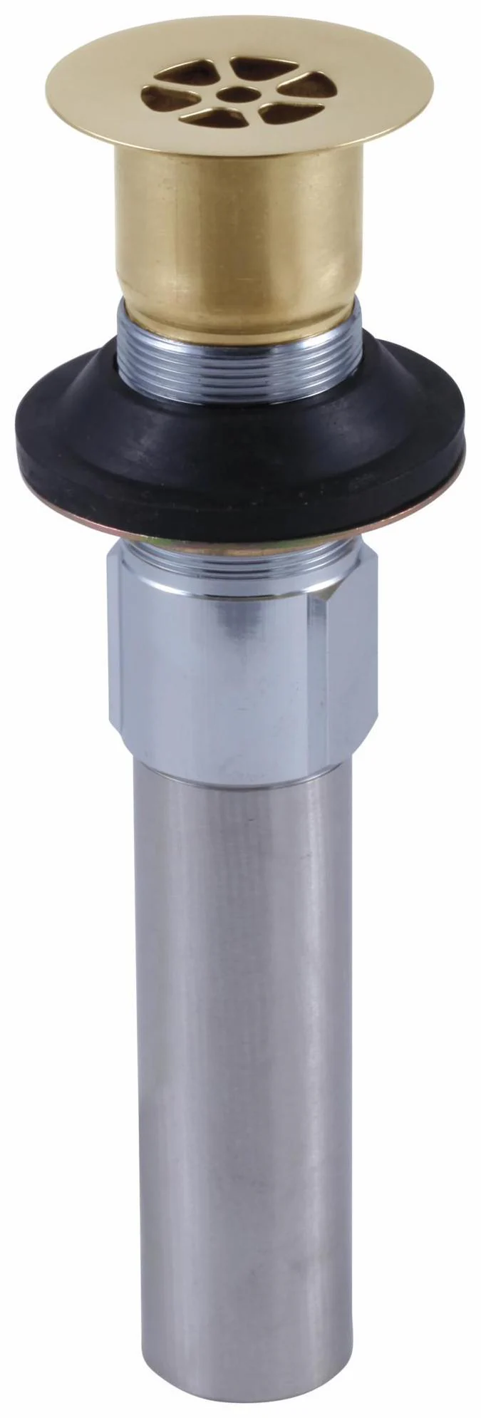 Grid Strainer Bathroom Sink Drain less Overflow - Champagne Bronze RP47648CZ Delta