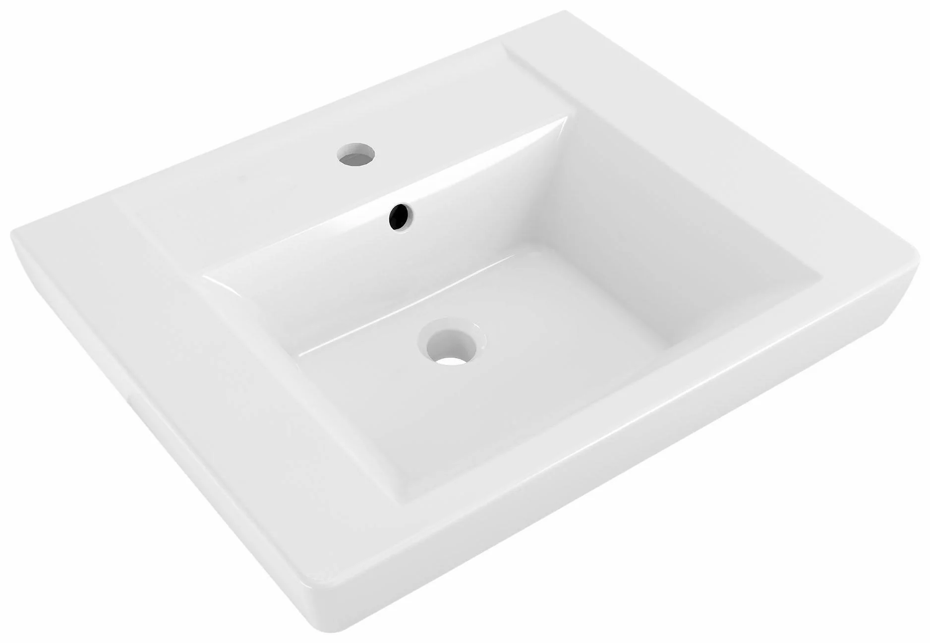 Boulevard 1 Hole Pedestal Sink Top - White 0641001.020 American Standard