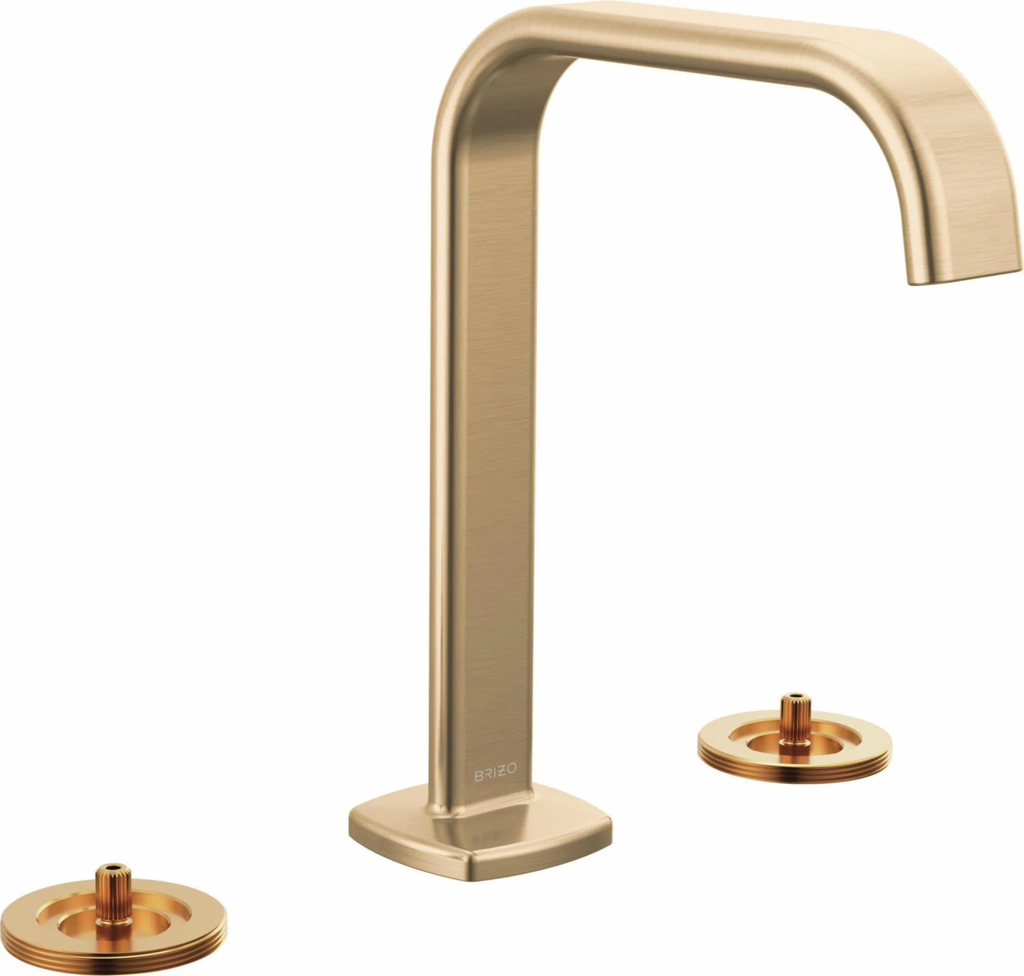 Allaria Widespread Bathroom Faucet (Less Handles) - Luxe Gold 65368LF-GLLHP-ECO Brizo