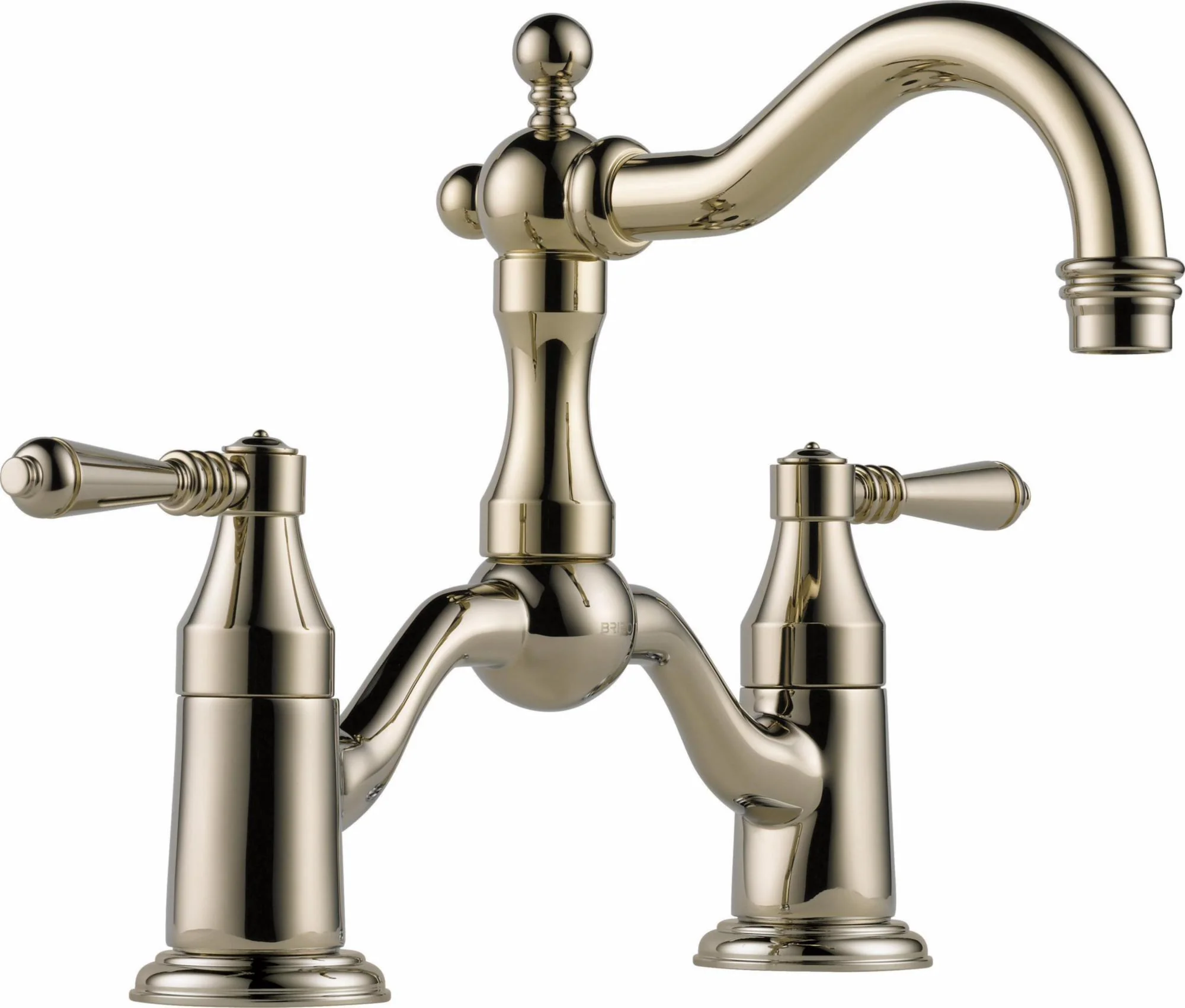 Tresa Widespread Bridge Bathroom Faucet 1.5 GPM - Polished Nickel 65536LF-PN Brizo
