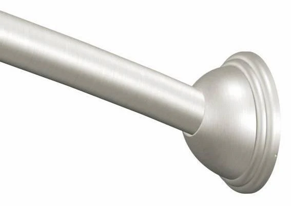 6' Curved Shower Rod - Brushed Nickel CSR2166BN Moen