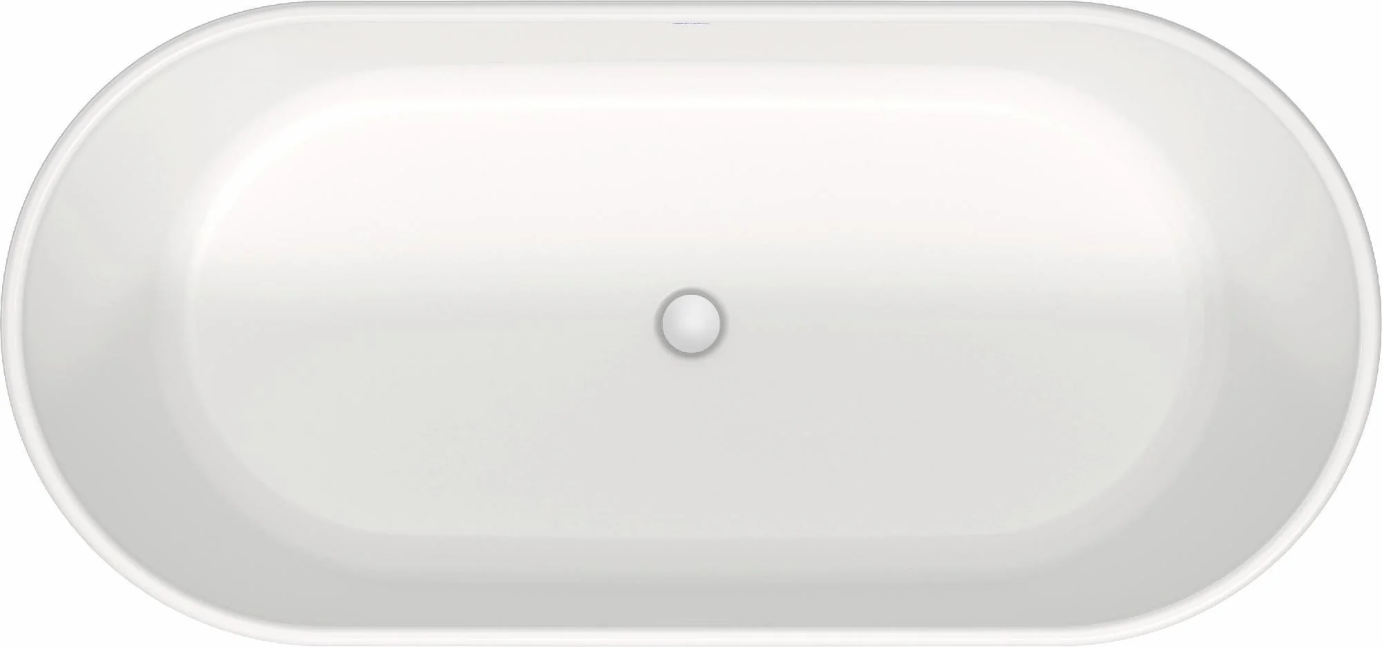 D-Neo 63" x 29-1/2" Freestanding Bathtub - White 700477000000090 Duravit
