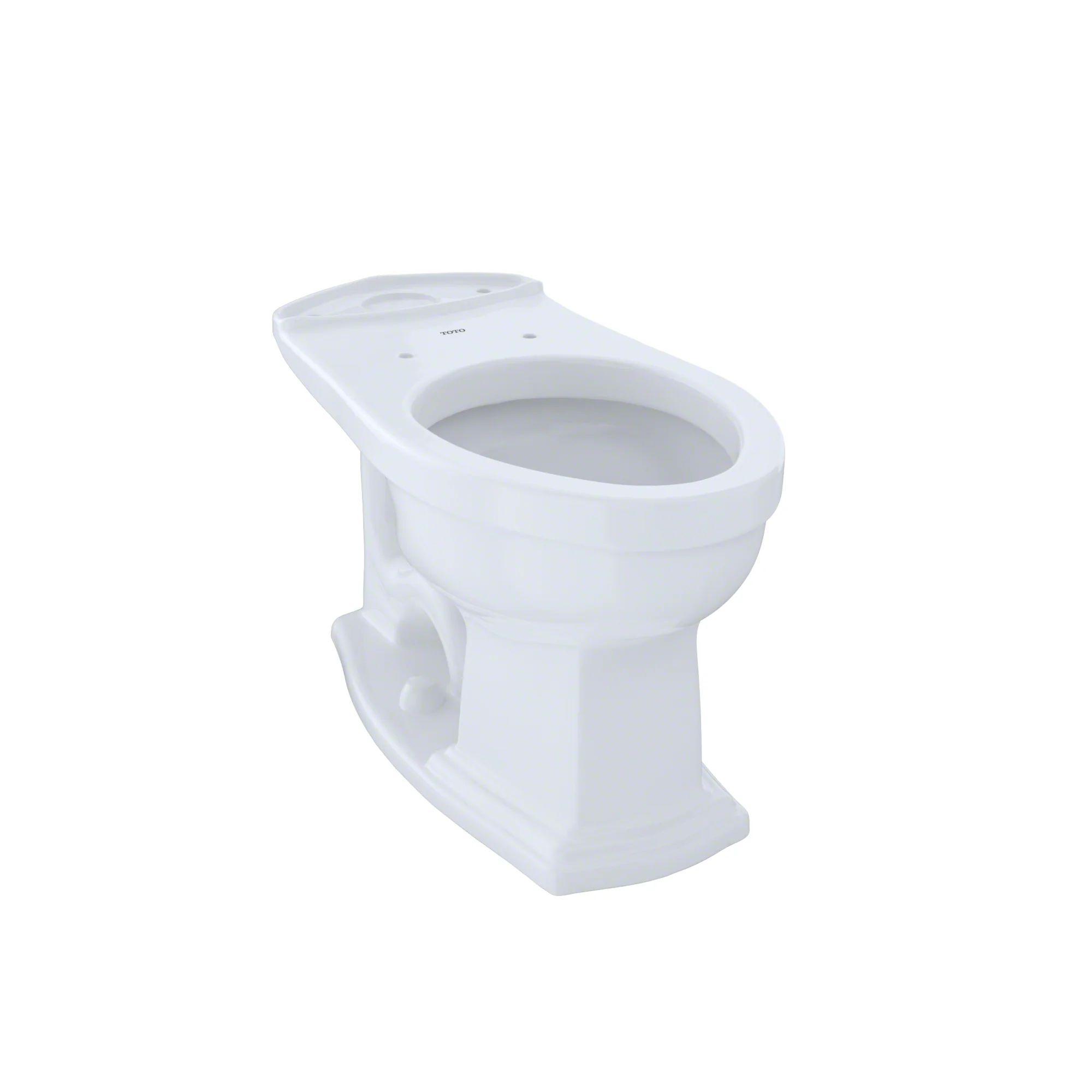 Clayton Comfort Height Elongated Toilet Bowl Less Seat - Cotton White C784EF#01 Toto
