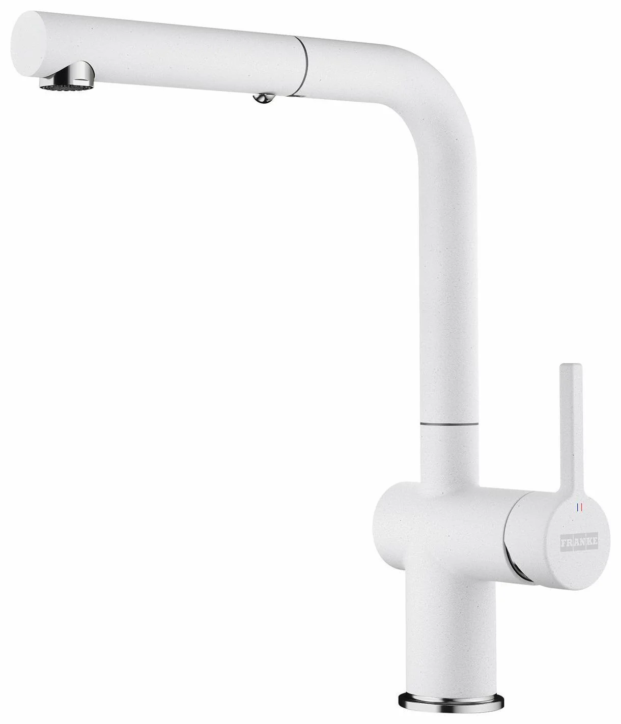 Active Kitchen Faucet With Pullout Spray - Bi-chrome/polar white ACT-PO-PWT Franke