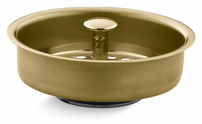 Duostrainer Sink Strainer Basket - Vibrant Polished Brass 8803-PB Kohler