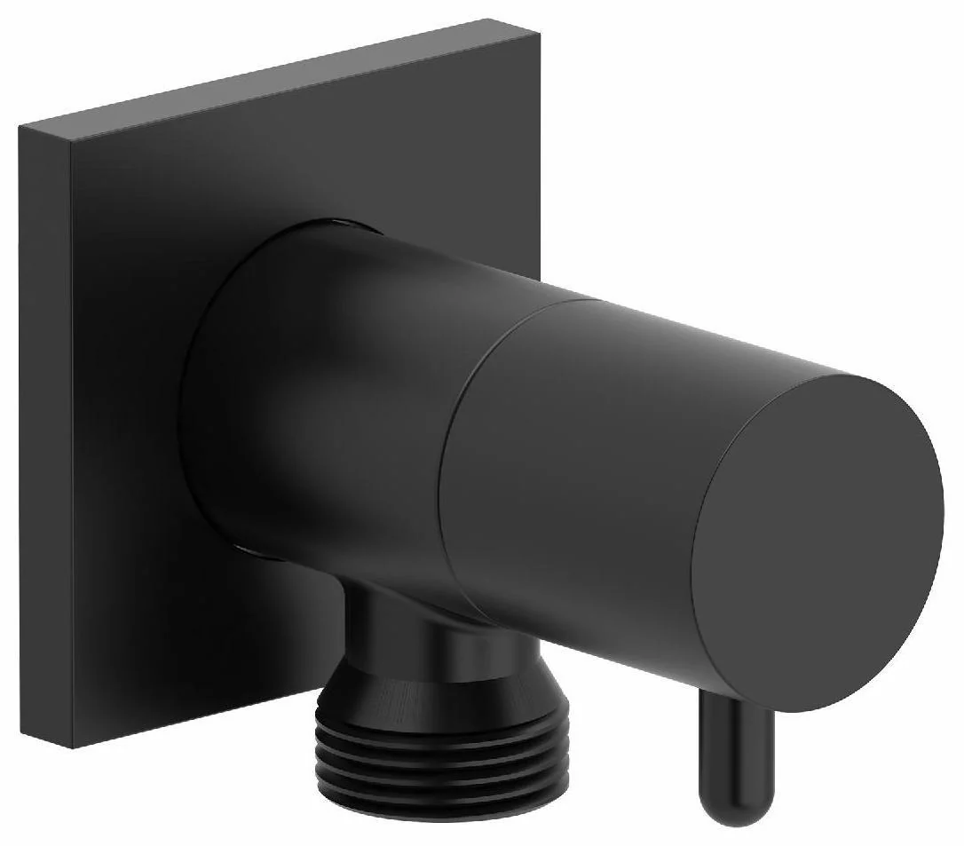 Handshower Outlet With Shutoff Valve - Black 760BK RIOBEL