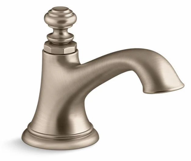 Artifacts Widespread Bathroom Faucet (Less Handles) - Vibrant Brushed Bronze 72759-BV Kohler