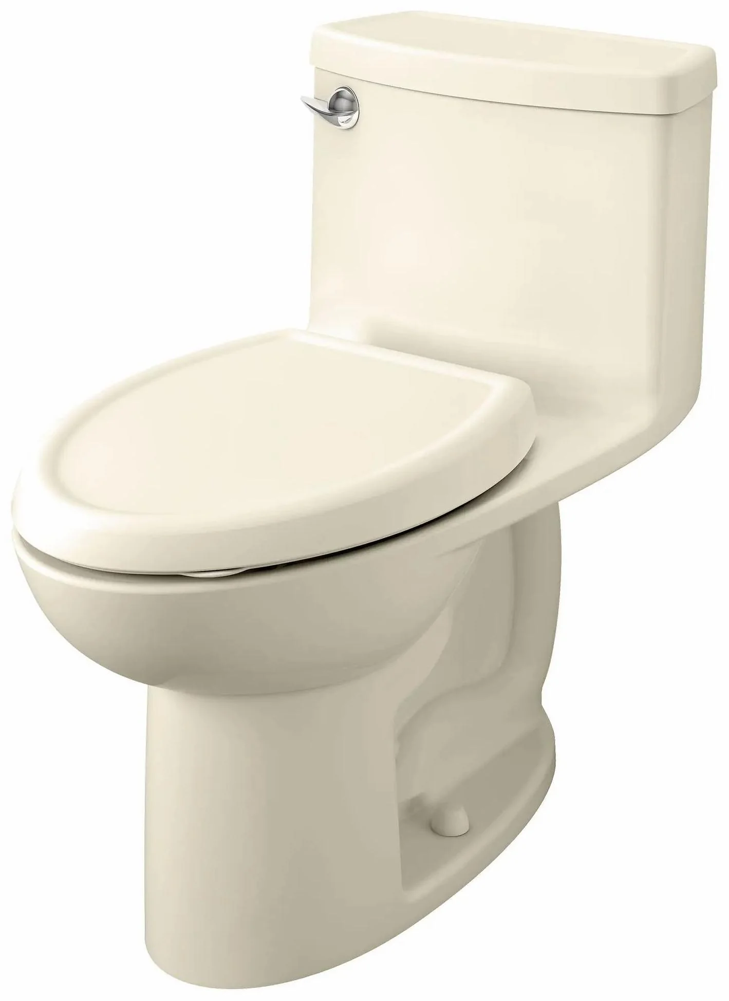 Cadet Comfort Height 1-Piece 1.28 GPF Elongated Toilet with Seat - Bone 2403128.021 American Standard