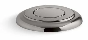 Garbage disposal air switch button - Vibrant Titanium 35725-TT Kohler
