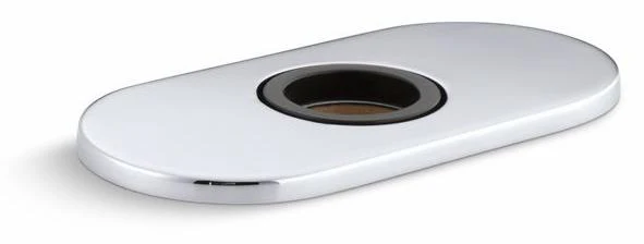 4" Escutcheon Plate For Insight And Kinesis Faucet - Polished Chrome 13478-A-CP Kohler